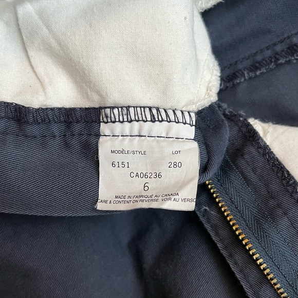 Vintage High Waisted Chino Trousers - Picture 10 of 11